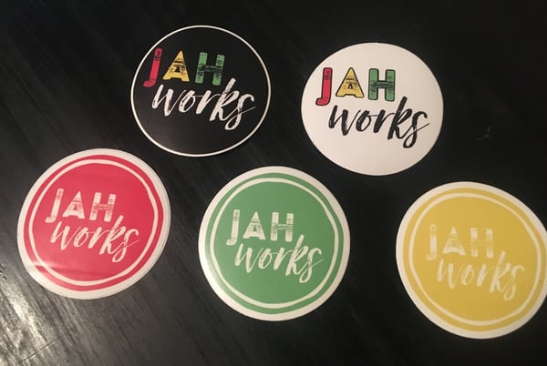 Image of Jah Works Stickers