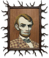 <b>Mark Ryden's </b> <br> Signed & Numbered Print <br> Edition Size: 20 <br><b>"Wood Lincoln"</b>