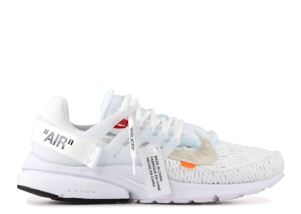 Image of The Ten: Nike Air Presto "White"