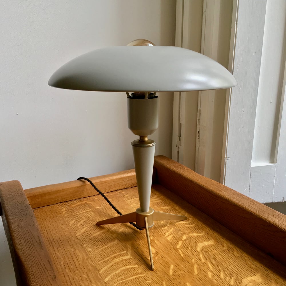 Image of Mid-Century Lamp with Tripod Base by Louis Kalff for Philips