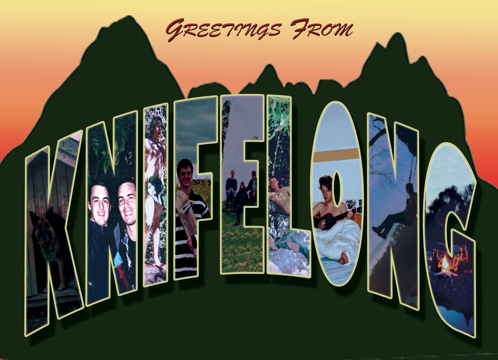 Image of Knifelong "Greetings From" Flexi Postcard