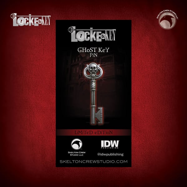 Image of Locke & Key: Limited Edition Ghost Key Pin! 