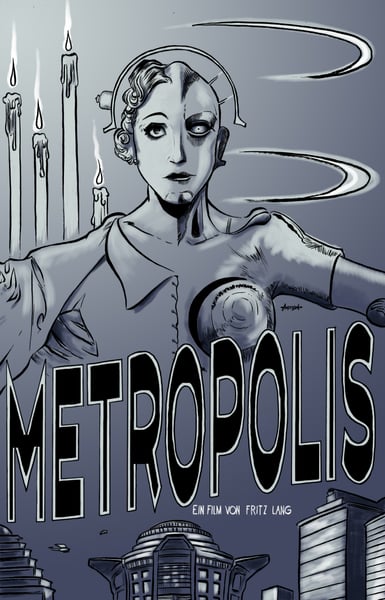 Image of Metropolis poster 11x17