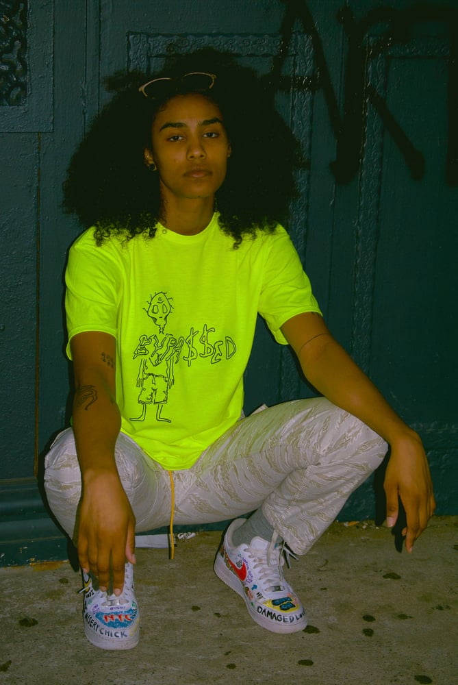 Image of NEON GUTS GREEN 🤮 BYPA$$ T-Shirt