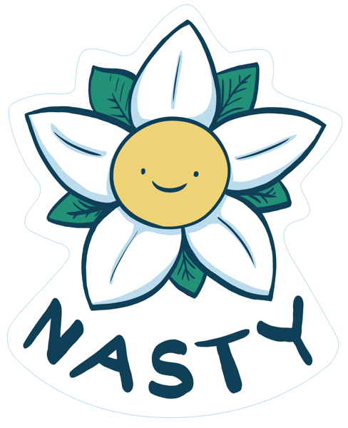 Image of Nasty Flower - Sticker