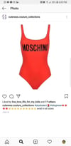 Moschino red