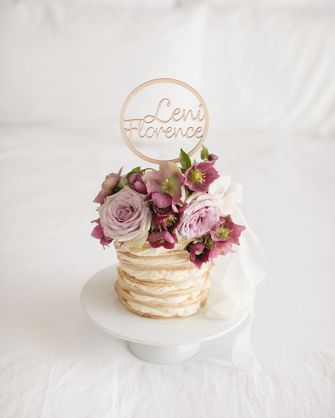 Image of Circle of Love Cake Topper