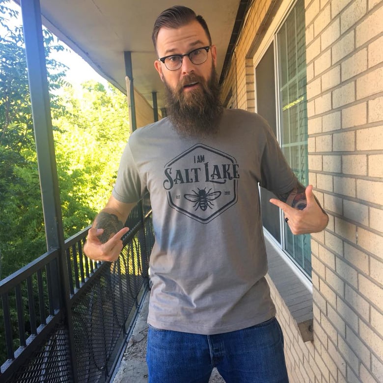 Image of I am Salt Lake T-Shirt - Gray