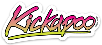 Kickapoo sticker | WAIV DESIGN'S shop of neat stuff