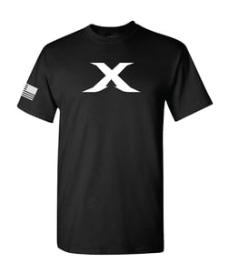 Image of The "X" Line - BLACK/WHITE