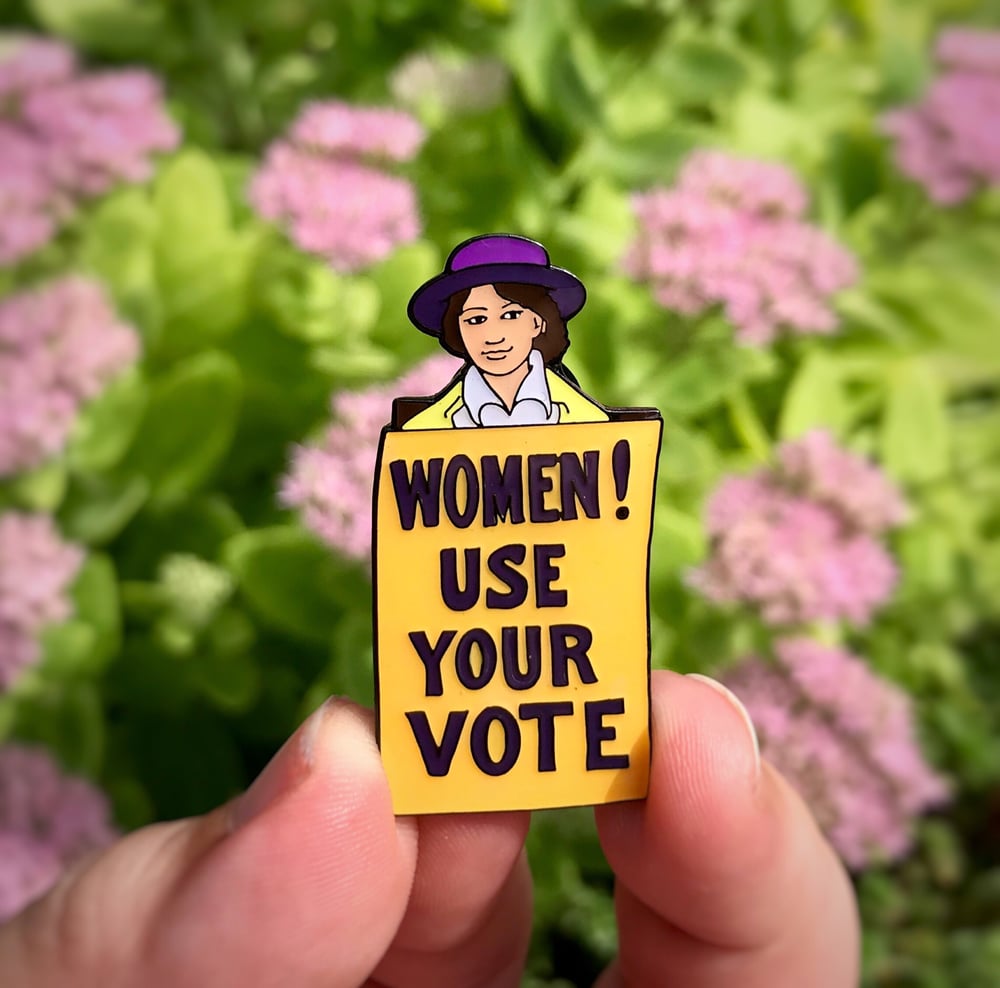 Image of Suffragette Lapel Pin