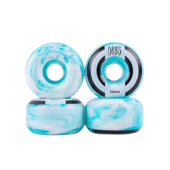 Image of Apparitions Swirls - 54mm - Blue/White