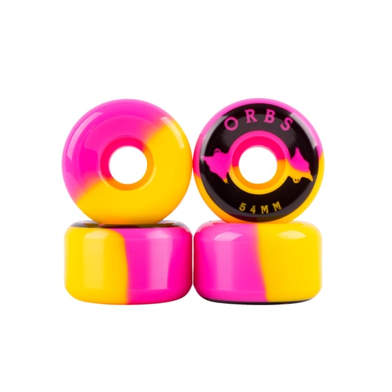 Image of Specters Splits - 54mm - Pink/Yellow