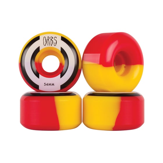 Image of Apparitions Splits - 54mm - Red/Yellow