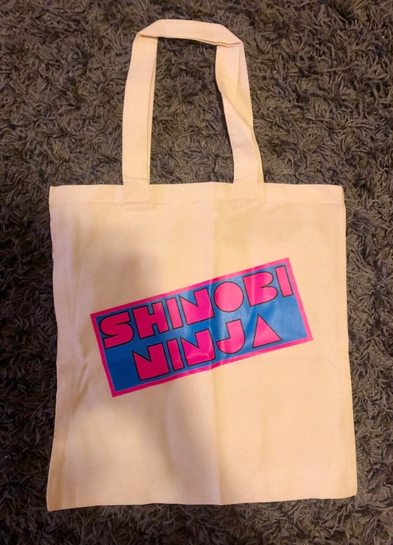 Image of Shinobi Ninja Bless Up Logo Tote Bag (Limited Edition)