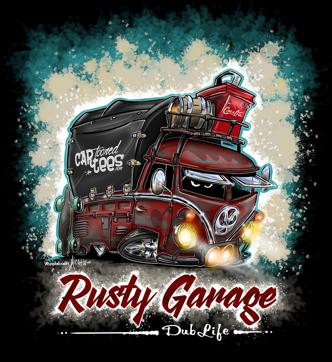 CARTOONEDTEES — Rusty Garage