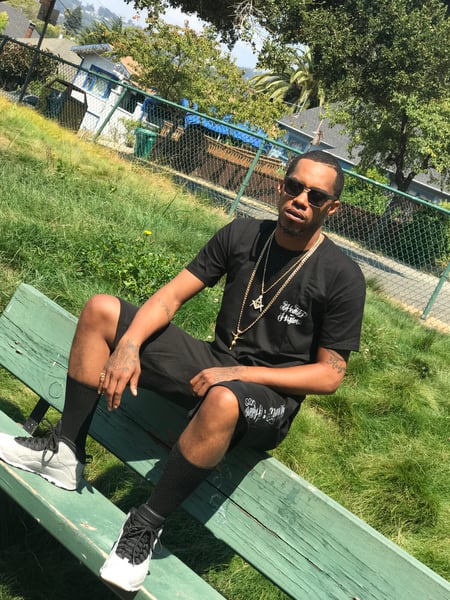 Image of Heart Of A Hustler “T-Shirts” ( Black / White )
