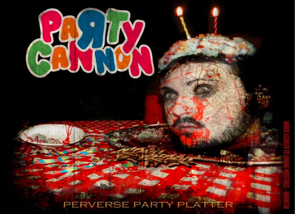 Image of [READY STOCK] PARTY CANNON - PERVERSE PARTY PLATTER FLAG