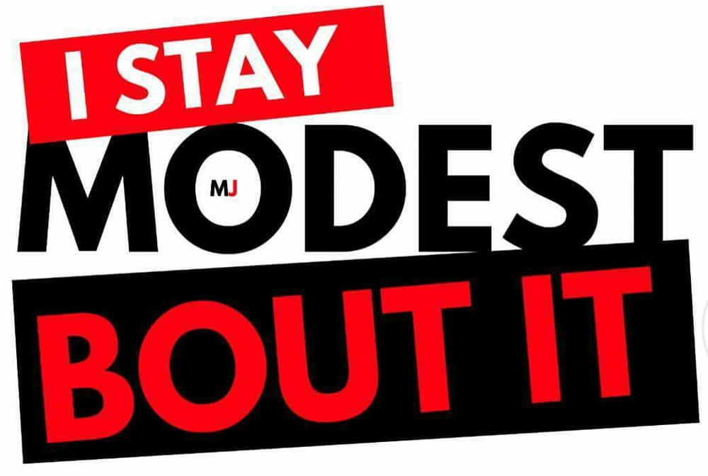Image of Modest Jones "I Stay Modest Bout It" T-shirt