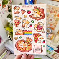 Image 1 of Puni Pizza Sticker Sheet