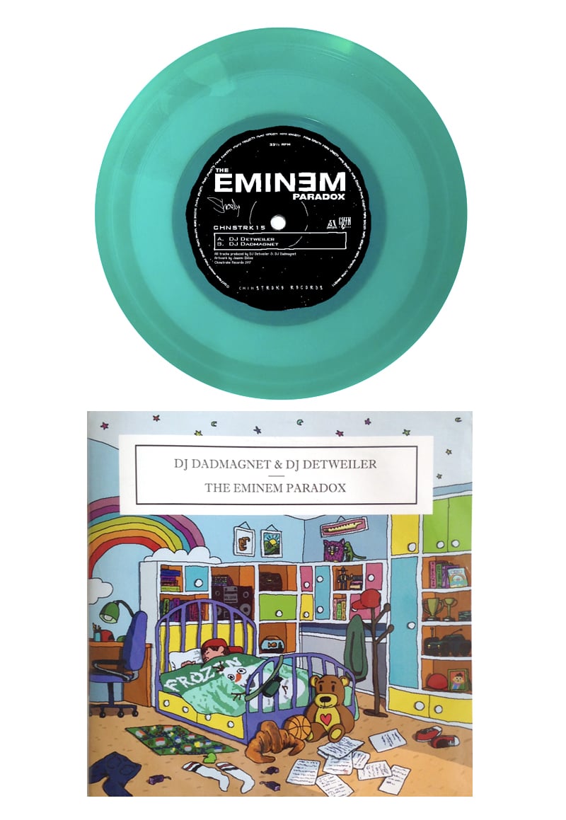 Image of Dj Detweiler & Dj Dadmagnet - The Eminem Paradox 7"