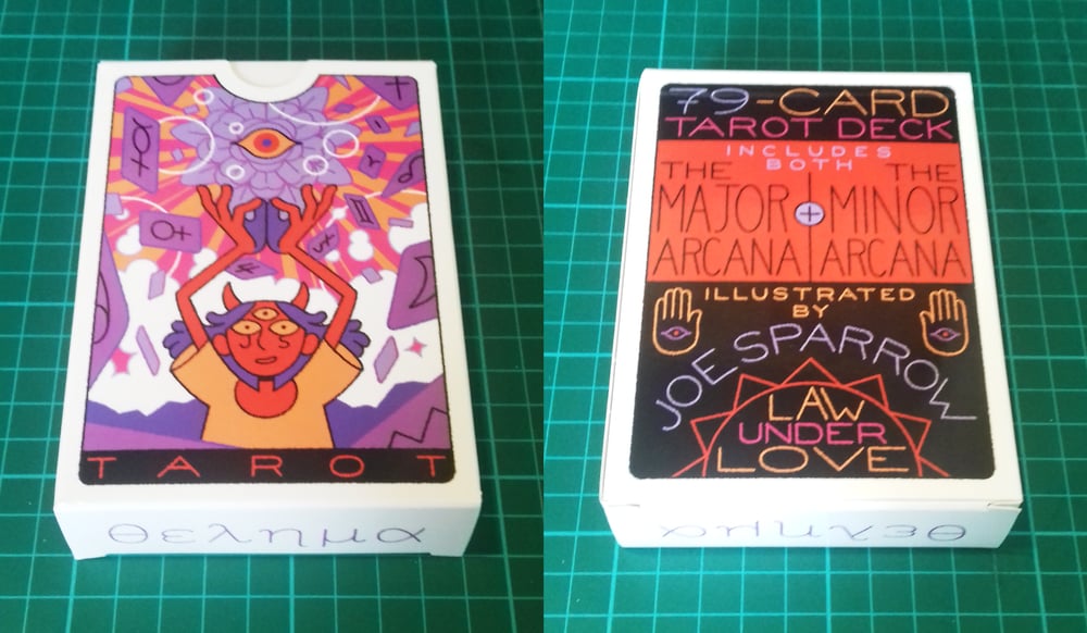 Joe Sparrow — Complete Tarot Deck (Major + Minor Arcana)