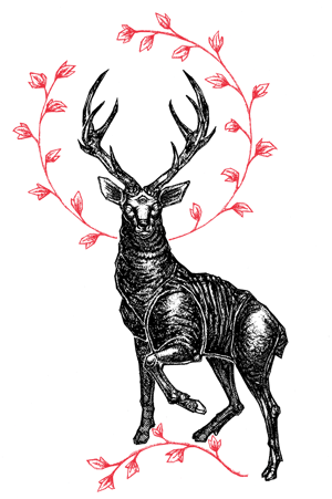 Image of  "Hunter's Season", 13"x19"
