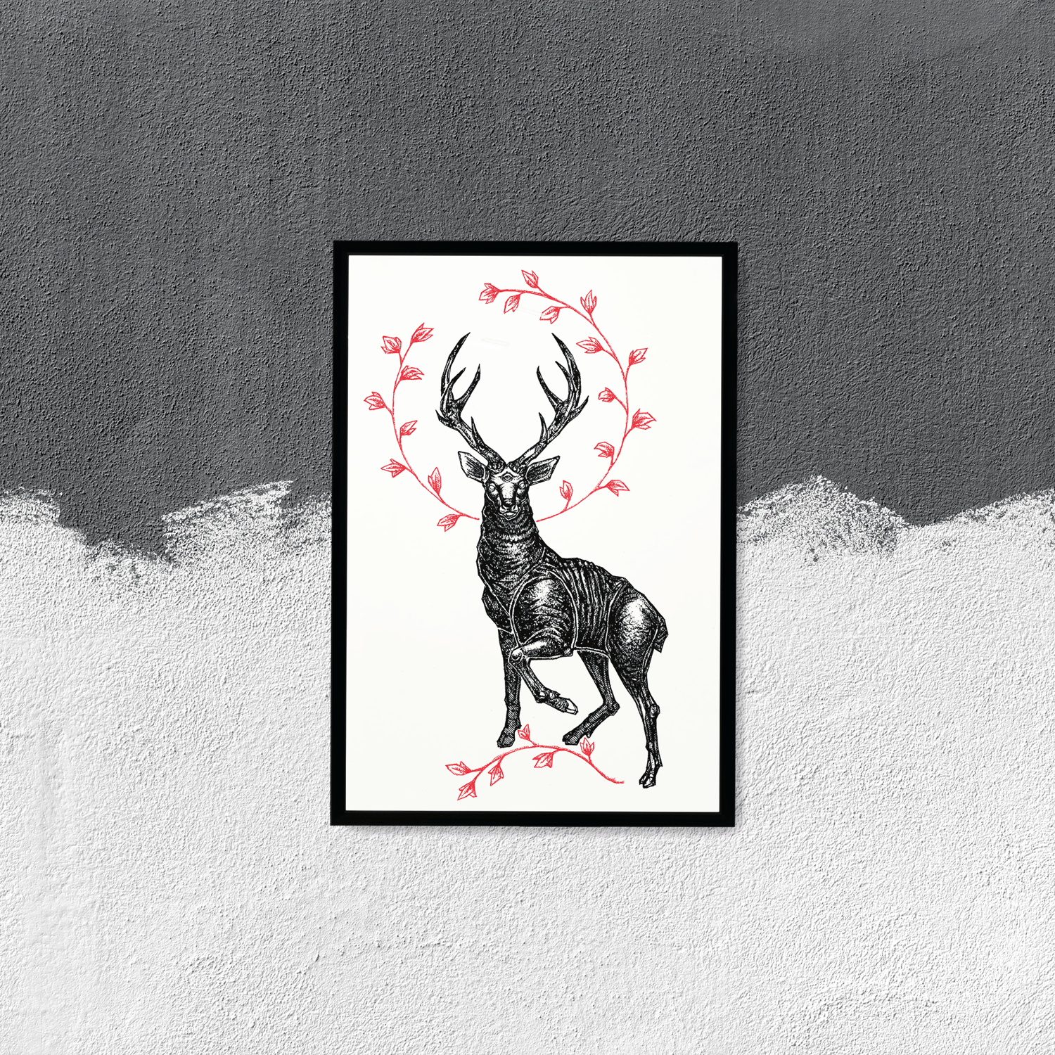 Image of  "Hunter's Season", 13"x19"