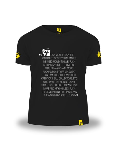 Image of t-shirt thoughts of a carpangler - M & 2XL only!