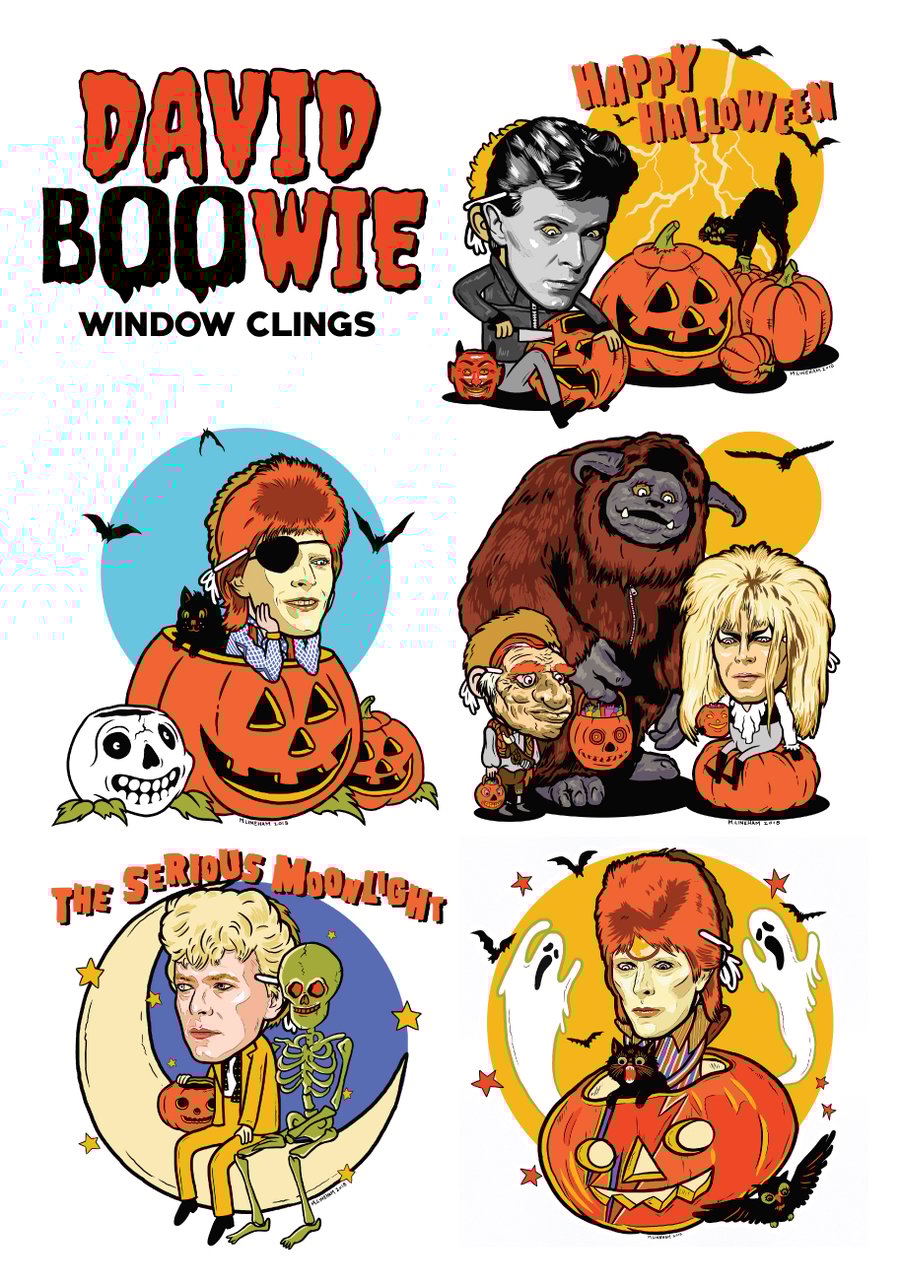 デヴィッド ボウイ ロバート スミス スージー スー モリッシー等が描かれたハロウィン向けステッカーが話題に Amass デヴィッド ボウイ ロバート スミス スージー スー モリッシー等が描かれたハロウィン向けステッカーが話題に Amass
