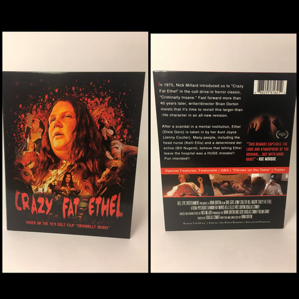 Image of Crazy Fat Ethel Blu Ray SIGNED