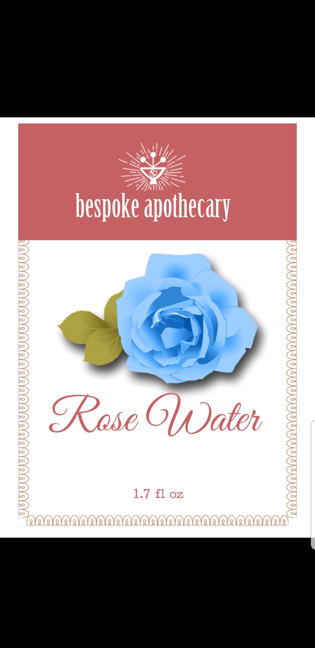 Image of 2 oz PREMIUM Rose Water Astringent - Herbal Face Toner