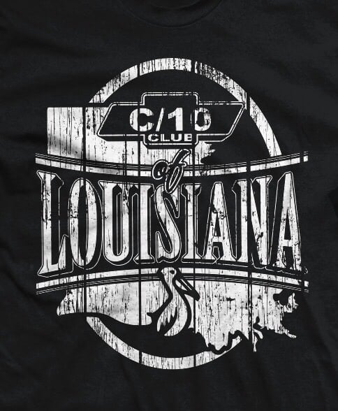 Image of Black New design “seal” louisiana shirts (s-5x and long tail sizing)