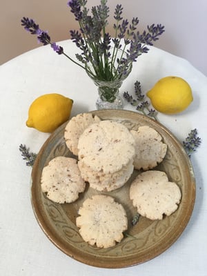Image of Lemon Lavender Cookies - TWO DOZEN