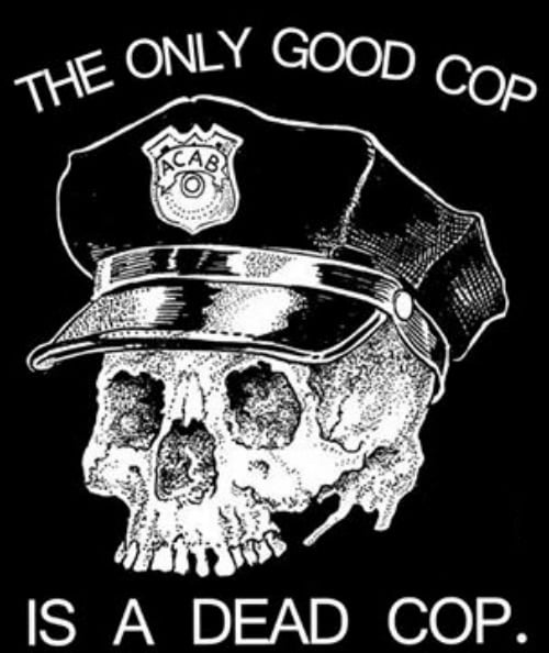 Image of "The Only Good Cop is a Dead Cop" shirt