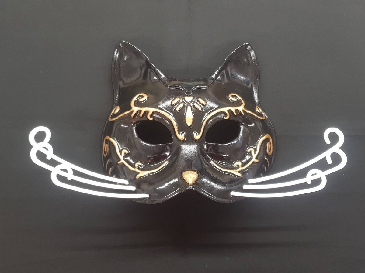 Bioshock Splicer Cat mask, DIY resin kit for cosplay prop