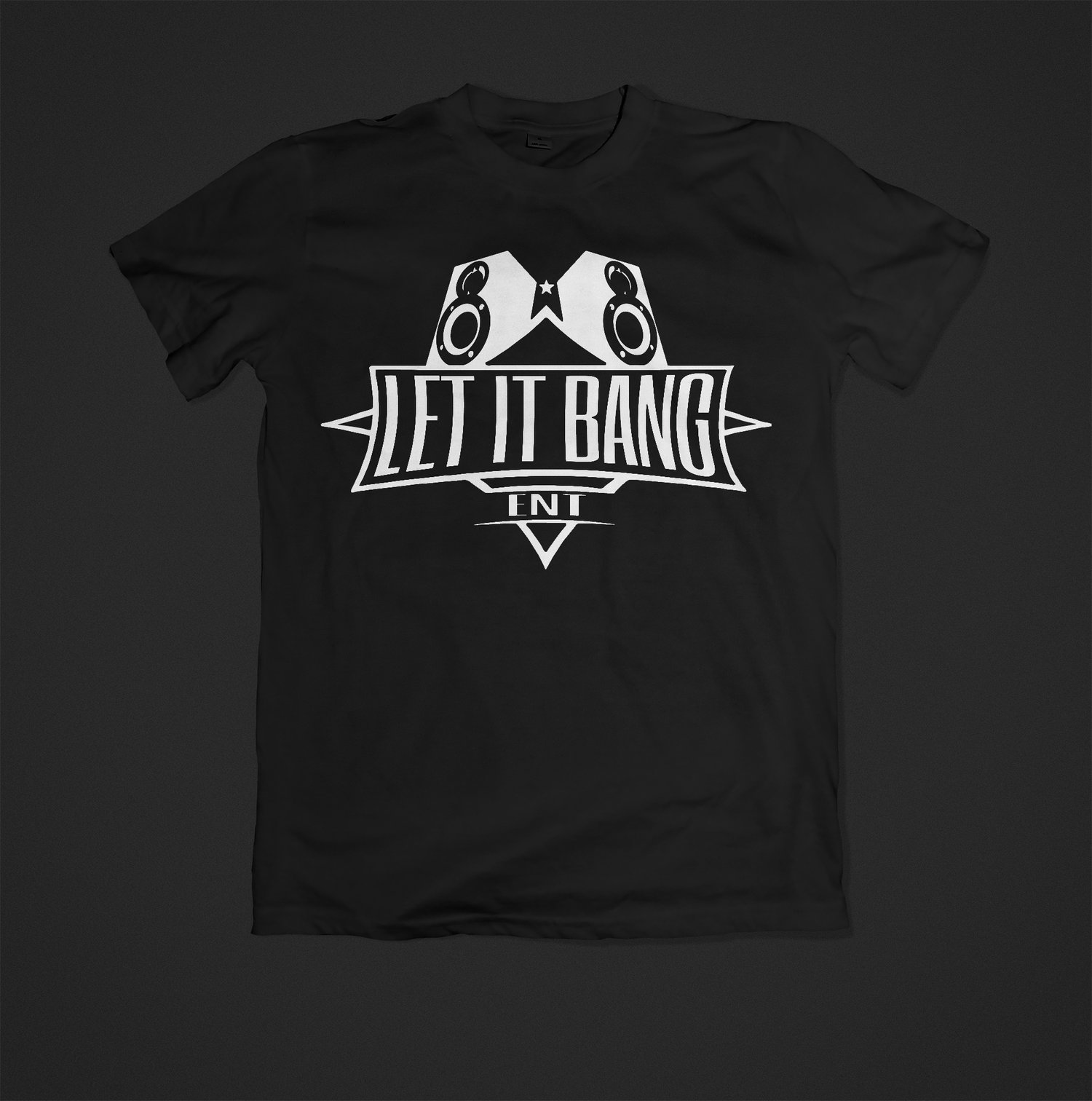 Image of Black Let It Bang Ent T-Shirt