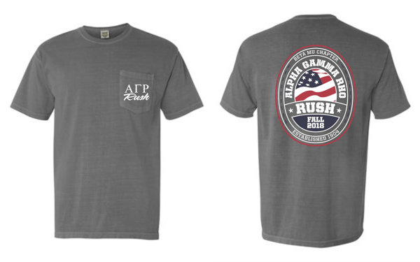 Image of Short sleeve Fall 2018 rush shirt