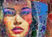 Image of APHRODITES "Salty watermelon" (Limited edition digital mosaic on canvas)