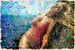 Image of APHRODITES "On my rock" (Limited edition digital mosaic on canvas)