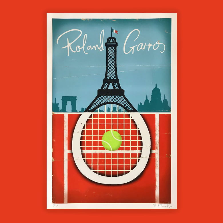 Image of Roland Garros Tennis Poster