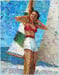 Image of ENDLESS SUMMER "Sail away with me" (Limited edition digital mosaic on canvas)