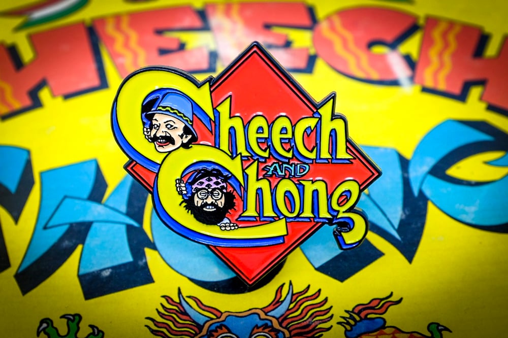 Cheech & Chong Enamel Pin