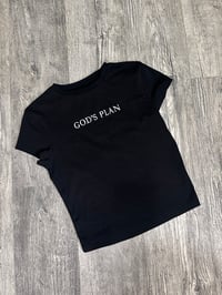 Image 1 of God’s Plan Baby Tee