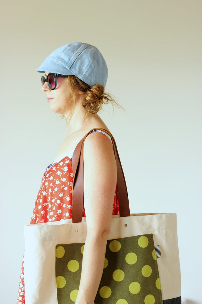 Image of Olive + Dot - x- a OOAK Market Nell Tote