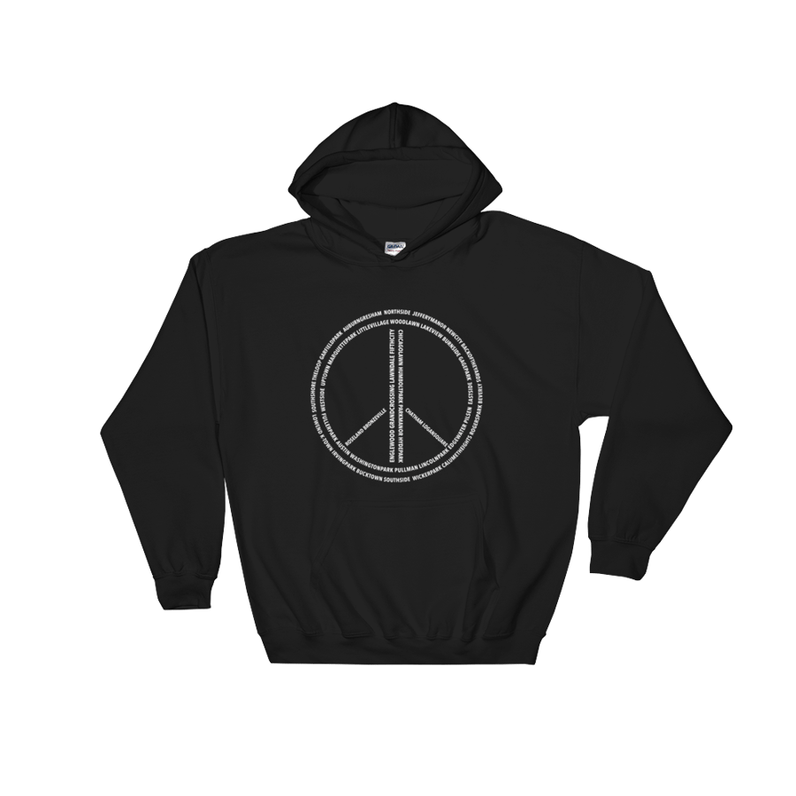 Image of Chi-Town Peace Hoodie (Adults)