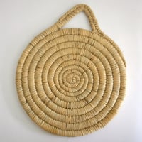 Image 2 of 2 RAFFIA HOT POT HOLDERS