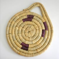 Image 3 of 2 RAFFIA HOT POT HOLDERS