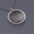 Sterling Silver Quote Love Me A Little But Long Necklace Image 2