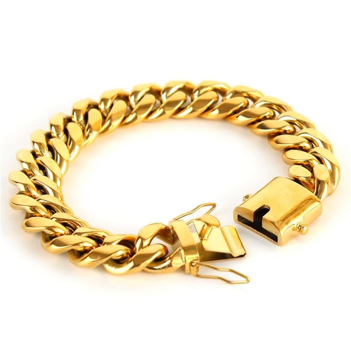 Image of Stainless Steel Cuban Link Bracelet